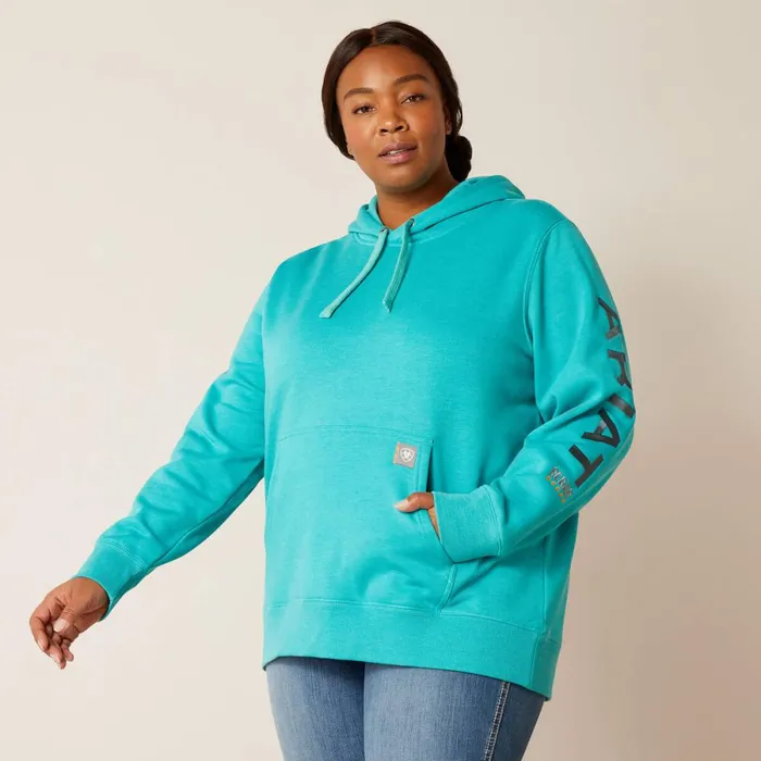 Rebar Graphic Hoodie Latigo Bay Heatherdark Slate Women Ariat Sweatshirts and Hoodies Rebar Graphic Hoodie Latigo Bay Heatherdark Slate Women Ariat Sweatshirts and Hoodies