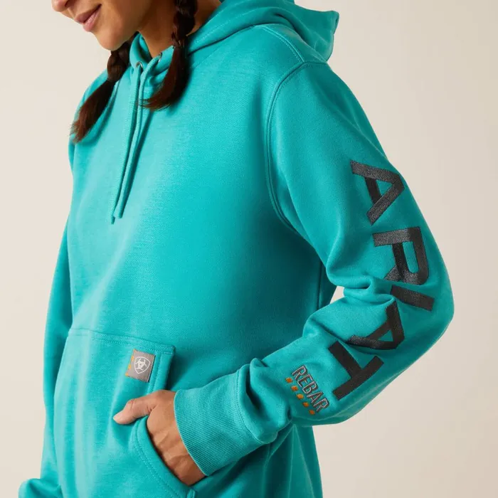 Rebar Graphic Hoodie Latigo Bay Heatherdark Slate Women Ariat Sweatshirts and Hoodies Rebar Graphic Hoodie Latigo Bay Heatherdark Slate Women Ariat Sweatshirts and Hoodies