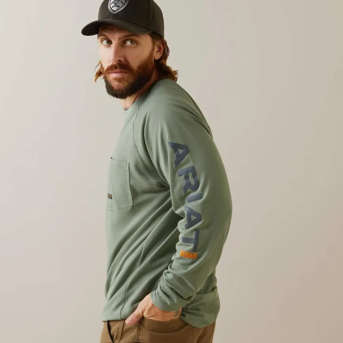 Rebar Heat Fighter TShirt Lily Pad Periscope Men Ariat TShirts and Polos Rebar Heat Fighter TShirt Lily Pad Periscope Men Ariat TShirts and Polos