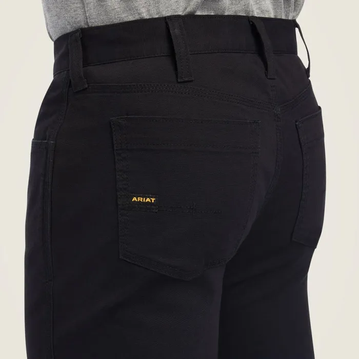 Rebar M7 DuraStretch Made Tough Straight Pant Black Men Ariat Pants and Shorts Rebar M7 DuraStretch Made Tough Straight Pant Black Men Ariat Pants and Shorts
