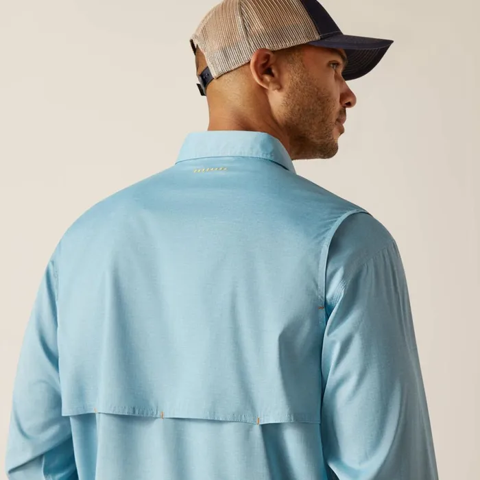 Rebar Made Tough VentTEK DuraStretch Work Shirt Bluejay Heather Men Ariat Button Down Shirts Rebar Made Tough VentTEK DuraStretch Work Shirt Bluejay Heather Men Ariat Button Down Shirts