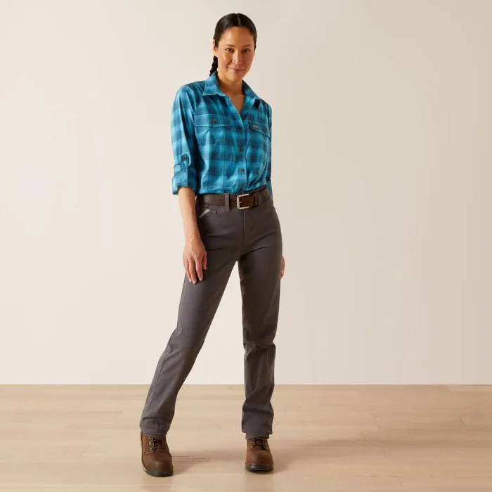 Rebar PR Made Tough Straight Pant Rebar Grey Women Ariat Pants and Shorts Rebar PR Made Tough Straight Pant Rebar Grey Women Ariat Pants and Shorts
