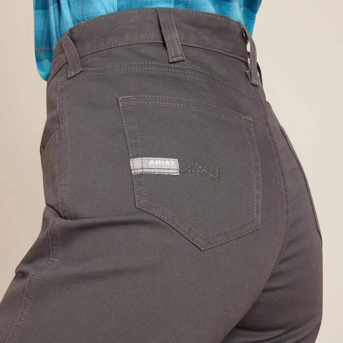 Rebar PR Made Tough Straight Pant Rebar Grey Women Ariat Pants and Shorts Rebar PR Made Tough Straight Pant Rebar Grey Women Ariat Pants and Shorts
