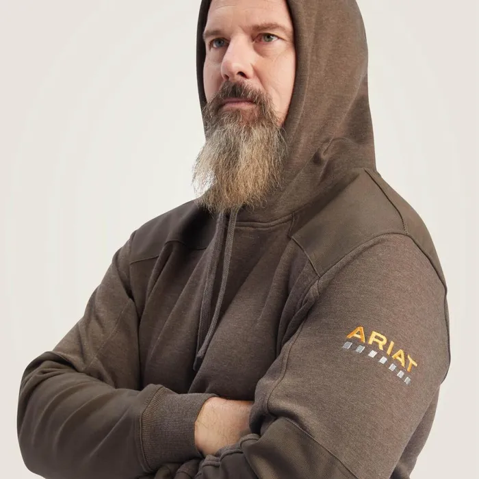 Rebar Workman DuraCanvas Hoodie Wren Heather Men Ariat Sweatshirts and Hoodies Rebar Workman DuraCanvas Hoodie Wren Heather Men Ariat Sweatshirts and Hoodies