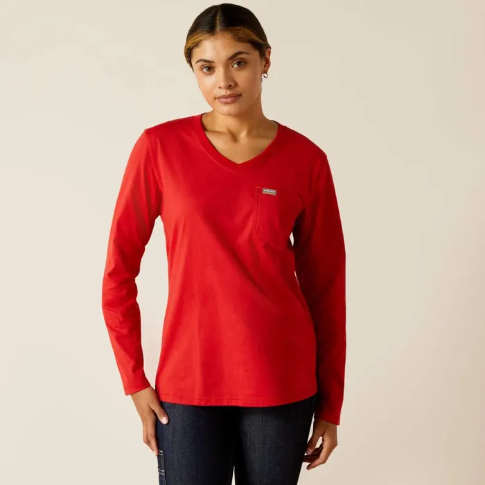 Rebar Workman Stars and Stripes Samba Women Ariat TShirts and Tops