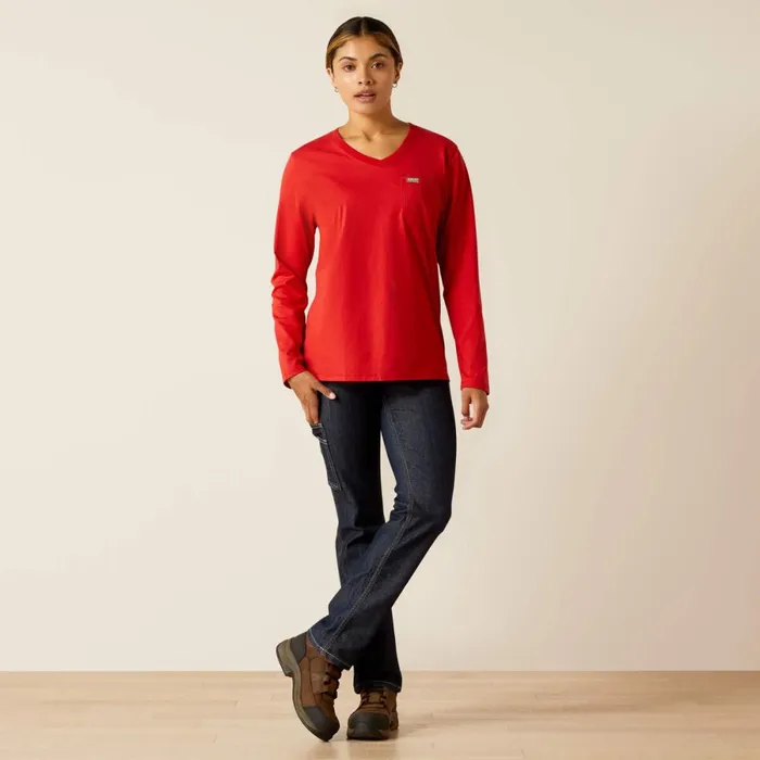 Rebar Workman Stars and Stripes Samba Women Ariat TShirts and Tops