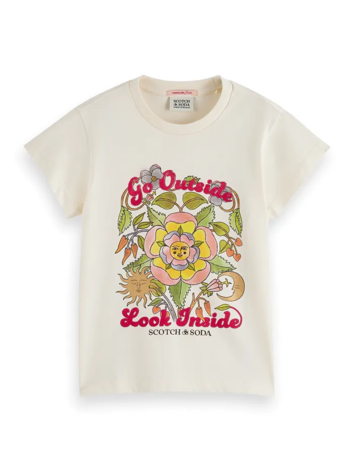 REGULARFIT ARTWORK TSHIRT Soft Ice Kids Scotch and Soda TShirts and Tops