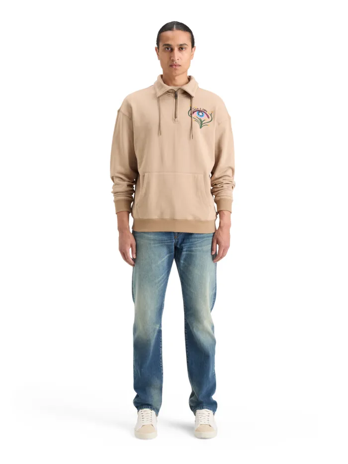 REGULAR FIT LOGO TSHIRT Parchment Men Scotch and Soda TShirts and Polo Shirts REGULAR FIT LOGO TSHIRT Parchment Men Scotch and Soda TShirts and Polo Shirts