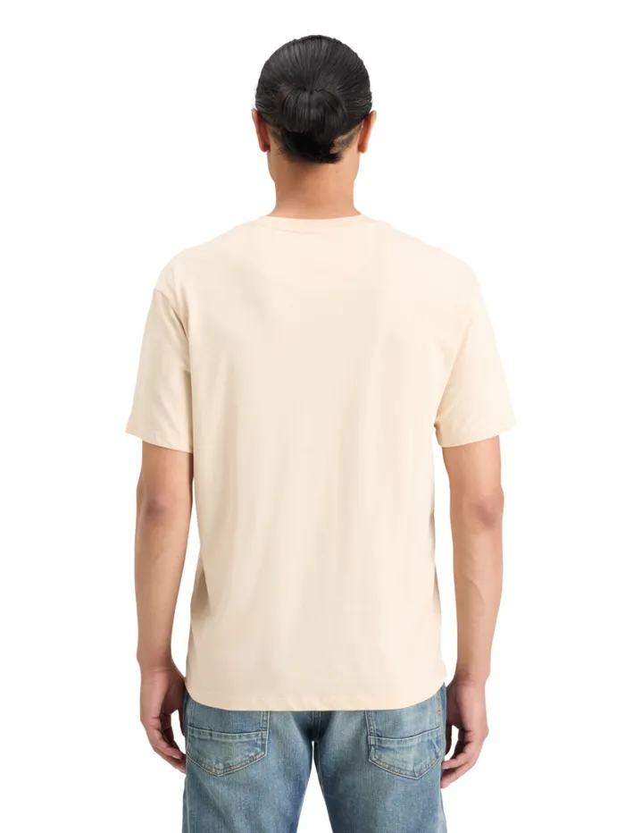 REGULAR FIT LOGO TSHIRT Parchment Men Scotch and Soda TShirts and Polo Shirts REGULAR FIT LOGO TSHIRT Parchment Men Scotch and Soda TShirts and Polo Shirts