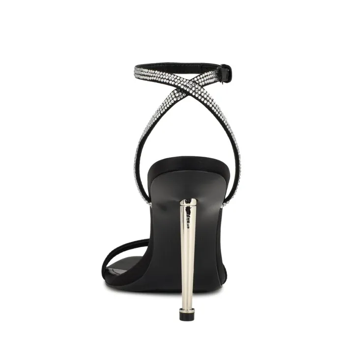 Reina Ankle Strap Sandals Black Women Nine West Sandals Reina Ankle Strap Sandals Black Women Nine West Sandals