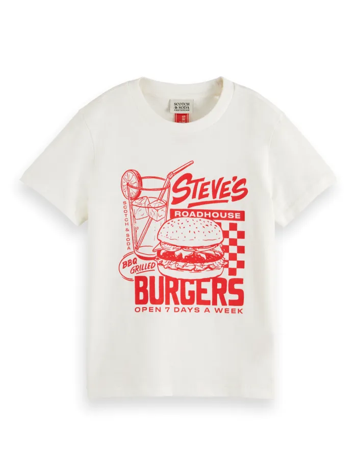 RELAXEDFIT ARTWORK TSHIRT Antra Kids Scotch and Soda TShirts