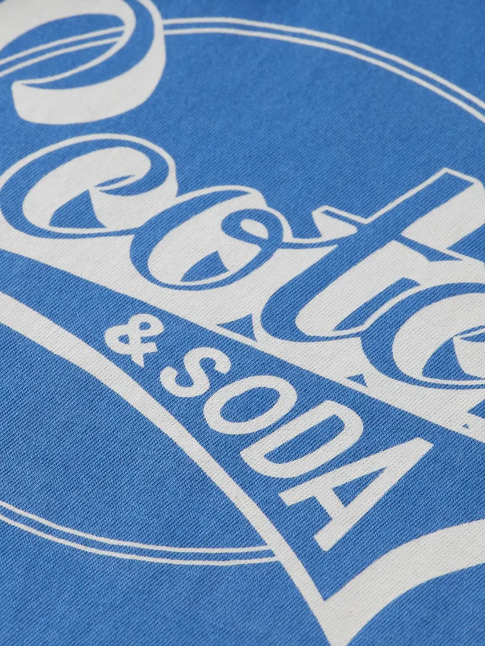 Relaxedfit Artwork Tshirt Smart Blue Kids Scotch and Soda TShirts