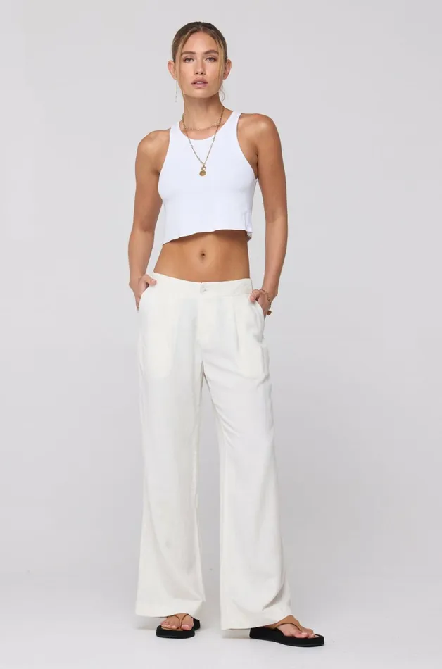 RESA Basics Bernie Tank In White 8211 Women