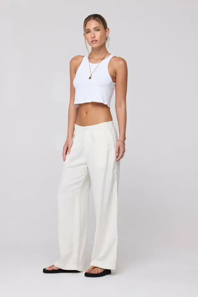 RESA Basics Bernie Tank In White 8211 Women