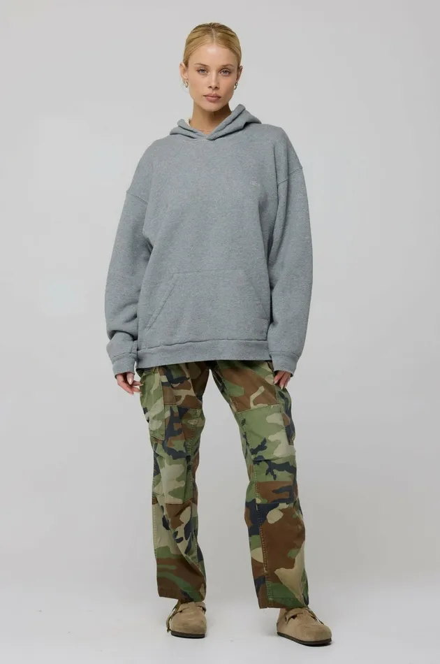 RESA Basics Leo Hoodie In Grey 8211 Women