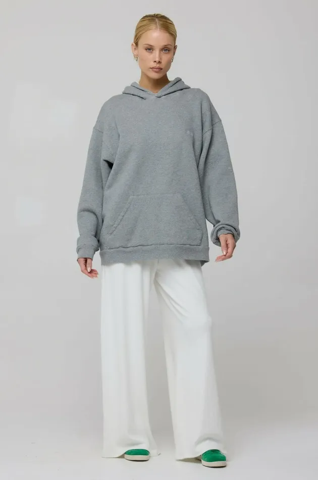 RESA Basics Leo Hoodie In Grey 8211 Women