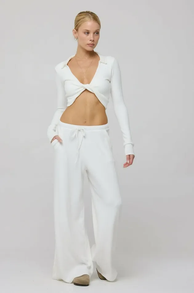 RESA Basics Skylar Rib In White 8211 Women
