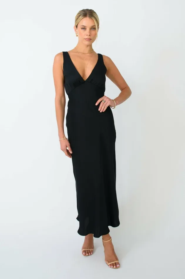 RESA Bridesmaids Charlie Dress In Black 8211 Women