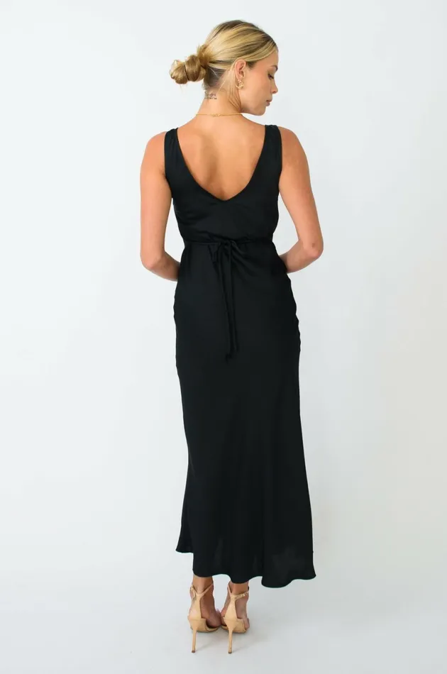 RESA Bridesmaids Charlie Dress In Black 8211 Women