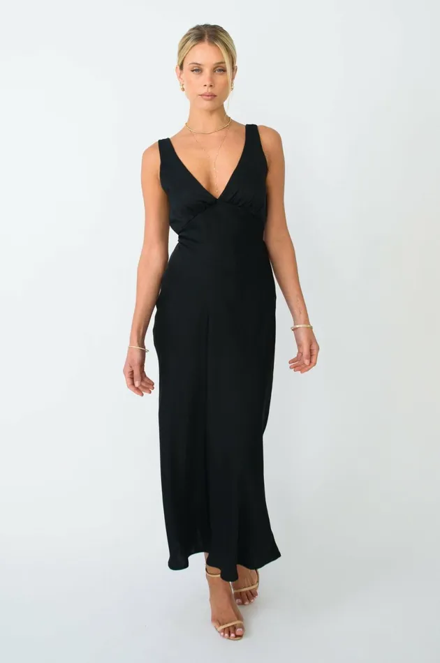 RESA Bridesmaids Charlie Dress In Black 8211 Women