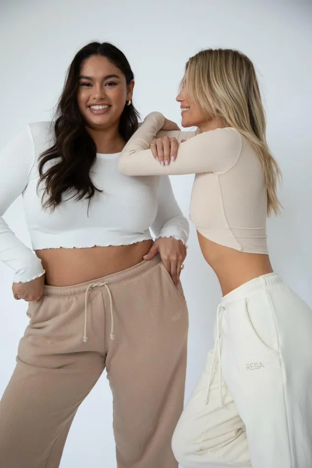 RESA Lounge Bodhi Sweatpants In Bone 8211 Women