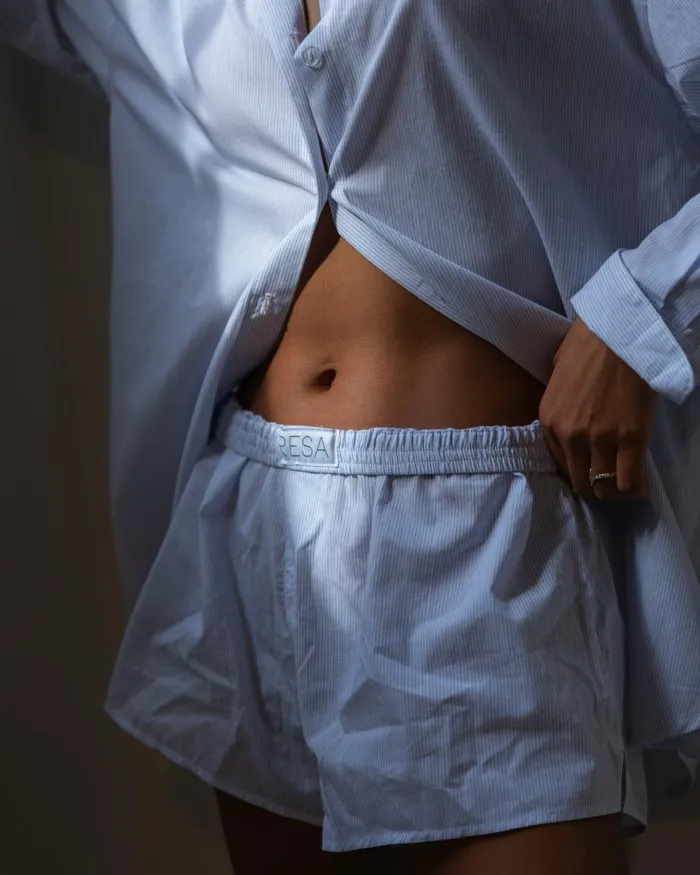 RESA Lounge Boxer Short In Cloud 8211 Women