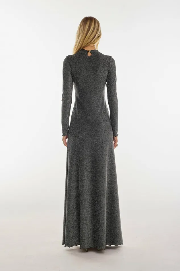 RESA Maxi Dress Lyon Dress In Graphite 8211 Women