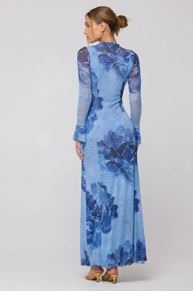 RESA Wedding Guest Lennon Maxi In Indigo 8211 Women