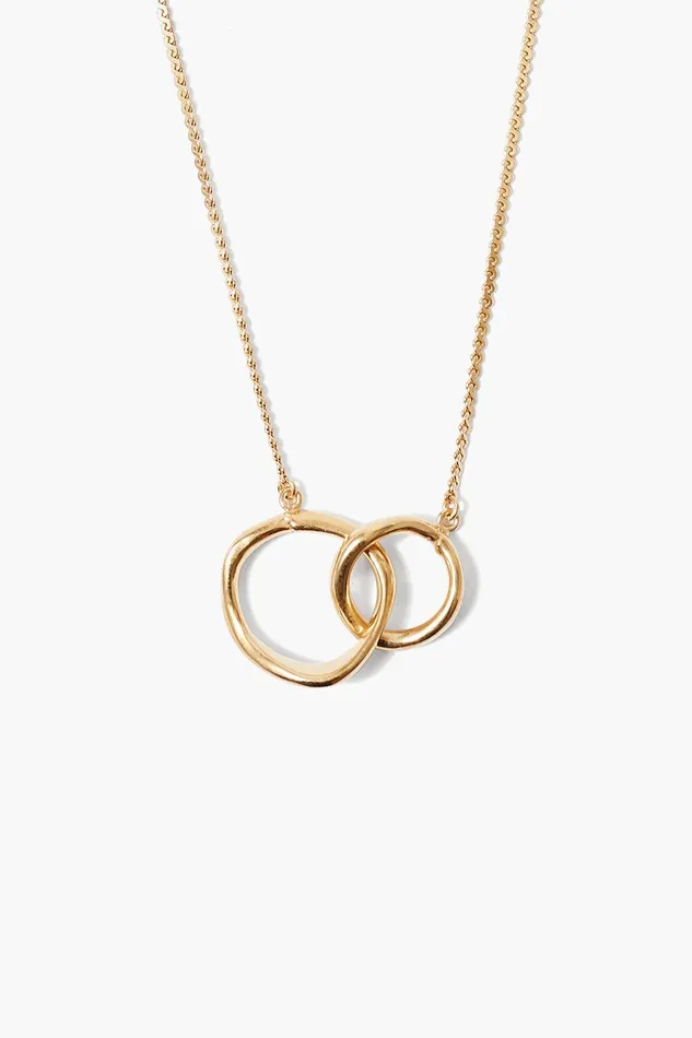 Reunion Link Necklace Yellow Gold Women Chan Luu Necklaces