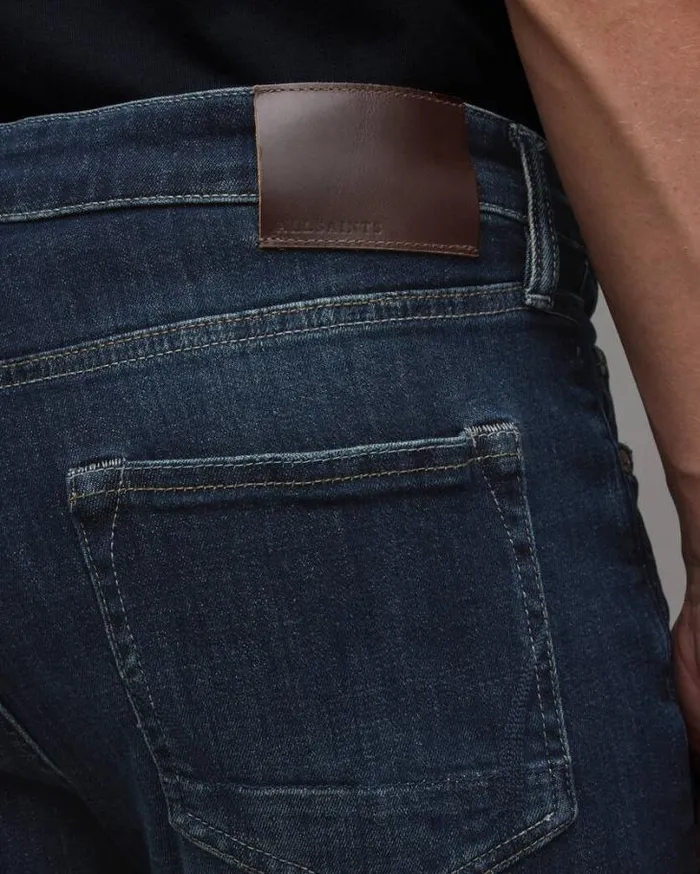 Rex Slim Fit Soft Stretch Denim Jeans Indigo Men AllSaints Jeans