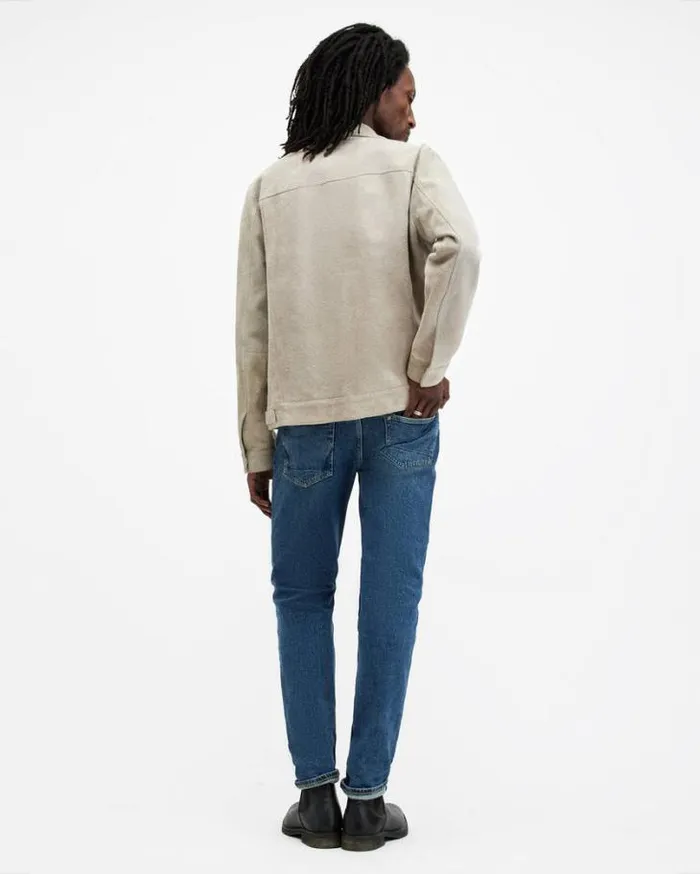 Rex Slim Fit Stretch Denim Jeans Dirty Indigo Men AllSaints Pants
