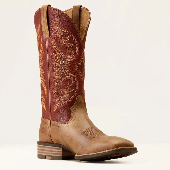 Ricochet Cowboy Boot Sandstormroasted Chestnut Men Ariat Western Boots Ricochet Cowboy Boot Sandstormroasted Chestnut Men Ariat Western Boots