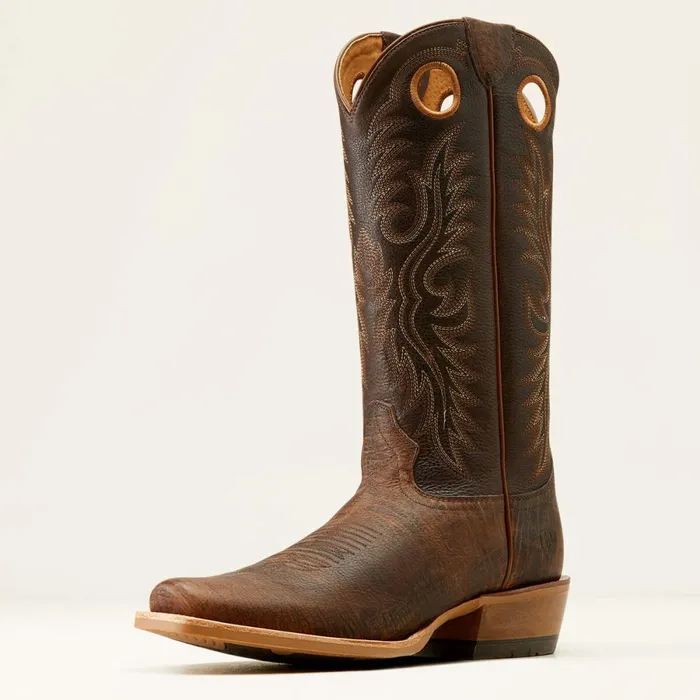 Ringer Cowboy Boot Dusted Wheattoffee Crunch Men Ariat Western Boots