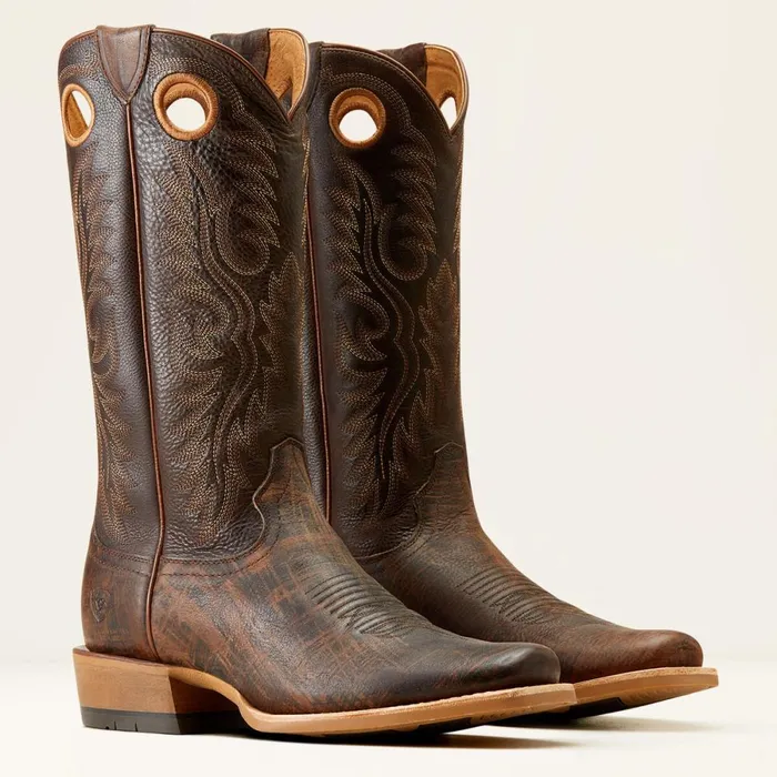 Ringer Cowboy Boot Dusted Wheattoffee Crunch Men Ariat Western Boots Ringer Cowboy Boot Dusted Wheattoffee Crunch Men Ariat Western Boots