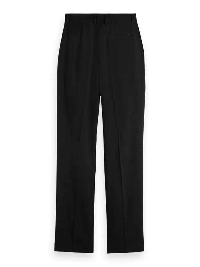 ROBYN RELAXED GABARDINE PANT Evening Black Women Scotch and Soda Pants