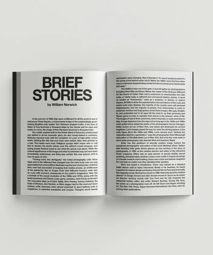 Ron Dorff Brief Stories No1 By Matthias Vriens Men BOOK and ACCESSORIES