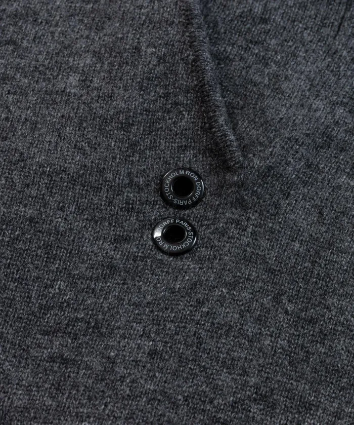 Ron Dorff Cashmere Pants Dark Grey Melange Men Cashmere and Knitwear Pants