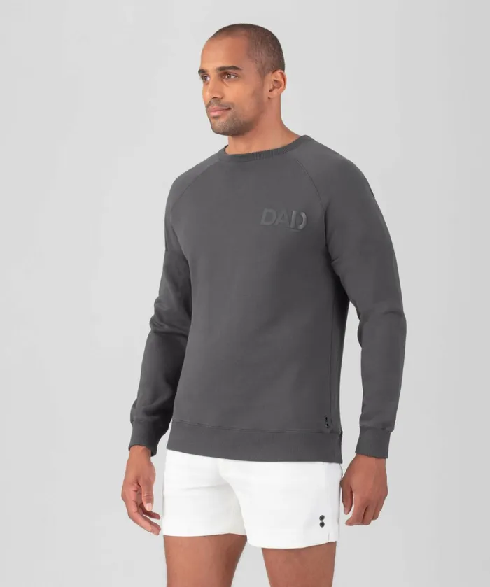 Ron Dorff Organic Cotton Sweatshirt 034DAD034 Lava Grey Men Sweatshirts
