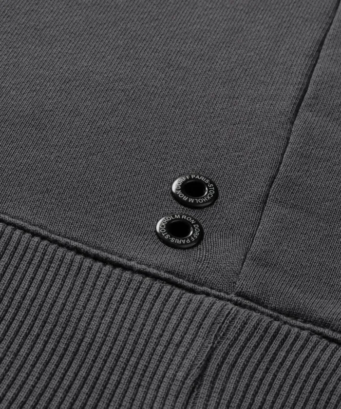 Ron Dorff Organic Cotton Sweatshirt 034DAD034 Lava Grey Men Sweatshirts