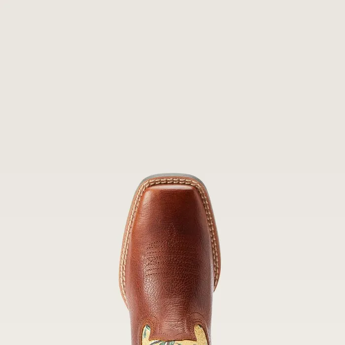 Round Up Wide Square Toe Western Boot Spiced Cider Kids Ariat Big Kids039 Footwear Round Up Wide Square Toe Western Boot Spiced Cider Kids Ariat Big Kids039 Footwear