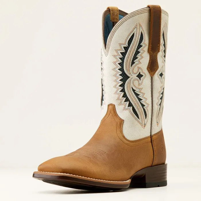Rowder VentTEK 360 Cowboy Boot Marbled Tanwhite Men Ariat Western Boots