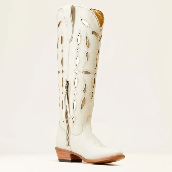 Saylor StretchFit Western Boot Blanco Women Ariat Western Boots