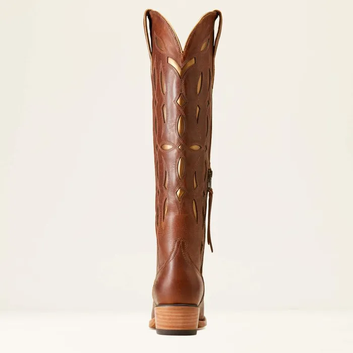 Saylor StretchFit Western Boot Chic Brown Women Ariat Western Boots Saylor StretchFit Western Boot Chic Brown Women Ariat Western Boots