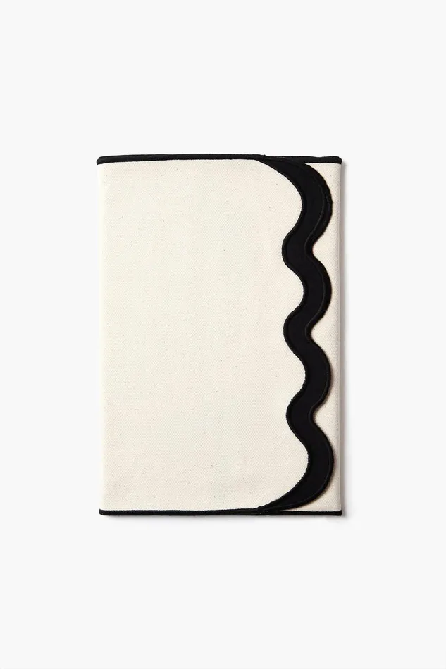 Scallop Table Runner Natural Women Chan Luu Home