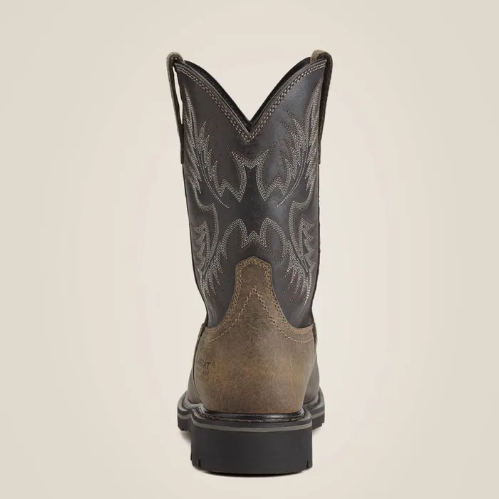 Sierra Puncture Resistant Steel Toe Work Boot Earth Men Ariat Work Boots