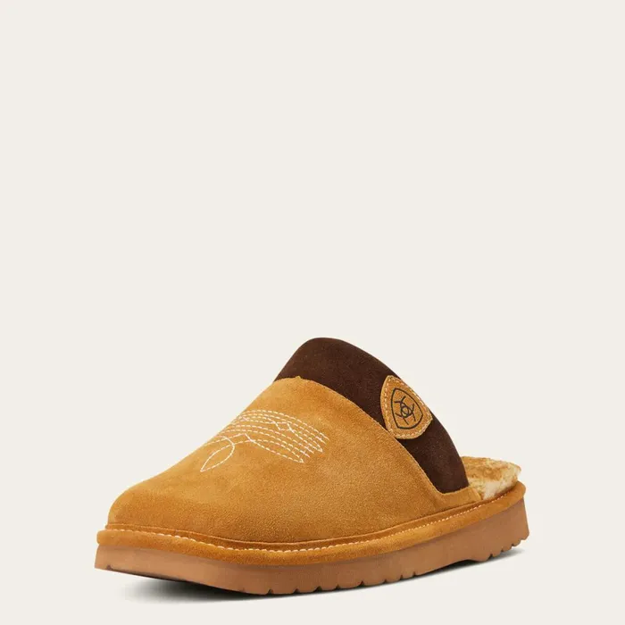 Silversmith Square Toe Slipper Chestnut Men Ariat Slippers