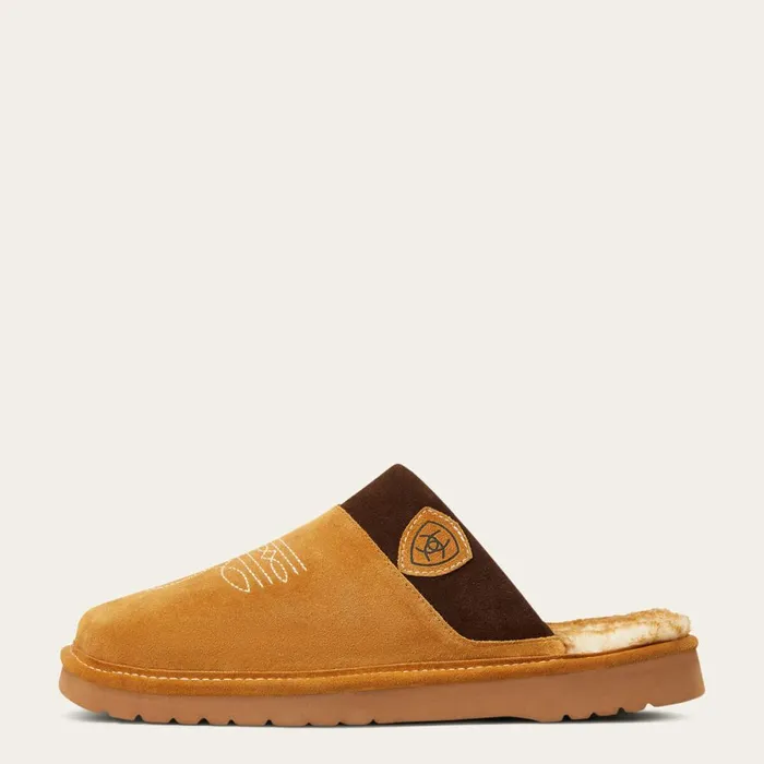 Silversmith Square Toe Slipper Chestnut Men Ariat Slippers Silversmith Square Toe Slipper Chestnut Men Ariat Slippers