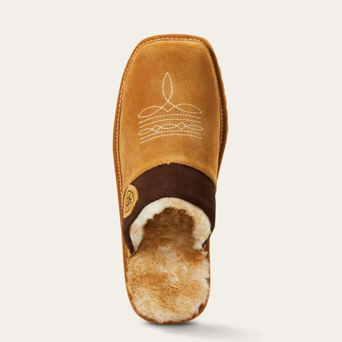 Silversmith Square Toe Slipper Chestnut Men Ariat Slippers Silversmith Square Toe Slipper Chestnut Men Ariat Slippers