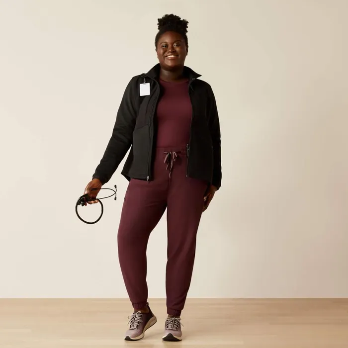 Sina Fleece Scrub Jacket Black Women Ariat Scrubs Sina Fleece Scrub Jacket Black Women Ariat Scrubs