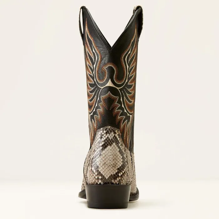 Slick Cowboy Boot Natural Pythonluxe Black Men Ariat Western Boots Slick Cowboy Boot Natural Pythonluxe Black Men Ariat Western Boots